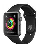 Apple Watch 3 LTE 42 мм алюминий серый космос/черный (MQK22)