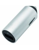Автомобильное зарядное устройство Budi Car charger 1USB 2.4 A Silver