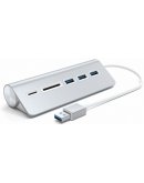 Satechi ST-3HCRS, Silver USB-концентратор /картридер Combo Hub