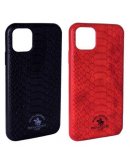 Чехол Polo Knight санта барбара Case iPhone 13 Pro Max /13 Pro Красный/Коричневый