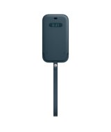 Чехол-конверт кожаный Apple iPhone 12mini Leather Sleeve with MagSafe Baltic Blue (MHYD3)