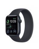 Apple Watch SE 2022, 40 мм, корпус из алюминия цвета «тёмная ночь», спортивный ремешок цвета «тёмная ночь»