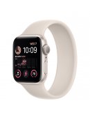Apple Watch SE 2022, 40 мм, корпус из алюминия цвета «сияющая звезда», спортивный ремешок цвета «сияющая звезда»