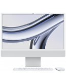 Apple iMac 24" Retina 4,5K, M3 (8C CPU, 10C GPU, 2023), 8 ГБ, 512 ГБ SSD, серебристый (MQRK3, Z19D000D4)