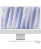 Apple iMac 24" Retina 4,5K (M4 10C CPU, 10C GPU, 2024), 32 ГБ, 512 ГБ SSD, серебристый