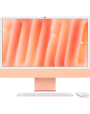Apple iMac 24" Retina 4,5K (M4 10C CPU, 10C GPU, 2024), 16 ГБ, 512 ГБ SSD, оранжевый