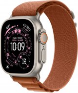 Умные часы Apple Watch Ultra 3 LTE 49 мм (титановый корпус, природный/терракота, текстильный ремешёк размера L)