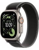 Умные часы Apple Watch Ultra 3 LTE 49 мм (титановый корпус, природный/черный, нейлоновый ремешёк размера S/M)