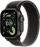 Умные часы Apple Watch Ultra 3 LTE 49 мм (титановый корпус, черный/черный, нейлоновый ремешёк размера M/L)